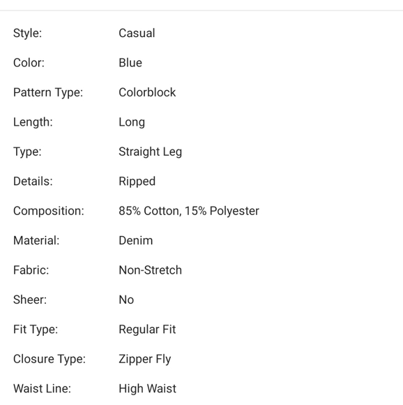 Mom Jeans - Two tones - Picture 3 of 8